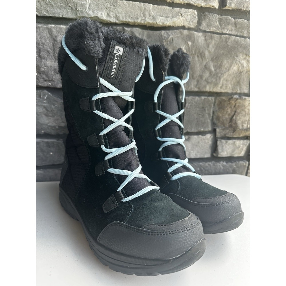 Columbia Women's Size 10 Ice Maiden II Snow Winter Boots Black - NEW NWOB